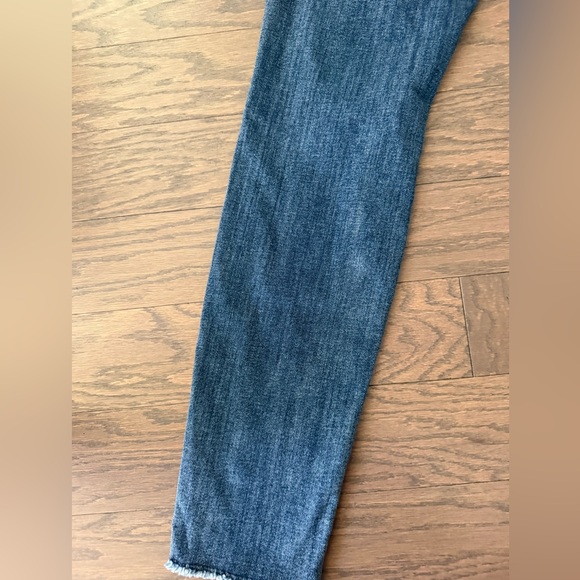 Judy Blue Skinny Fit Jeans Womens 9/29 Distressed/Destroyed Stretch Cropped - Picture 15 of 16